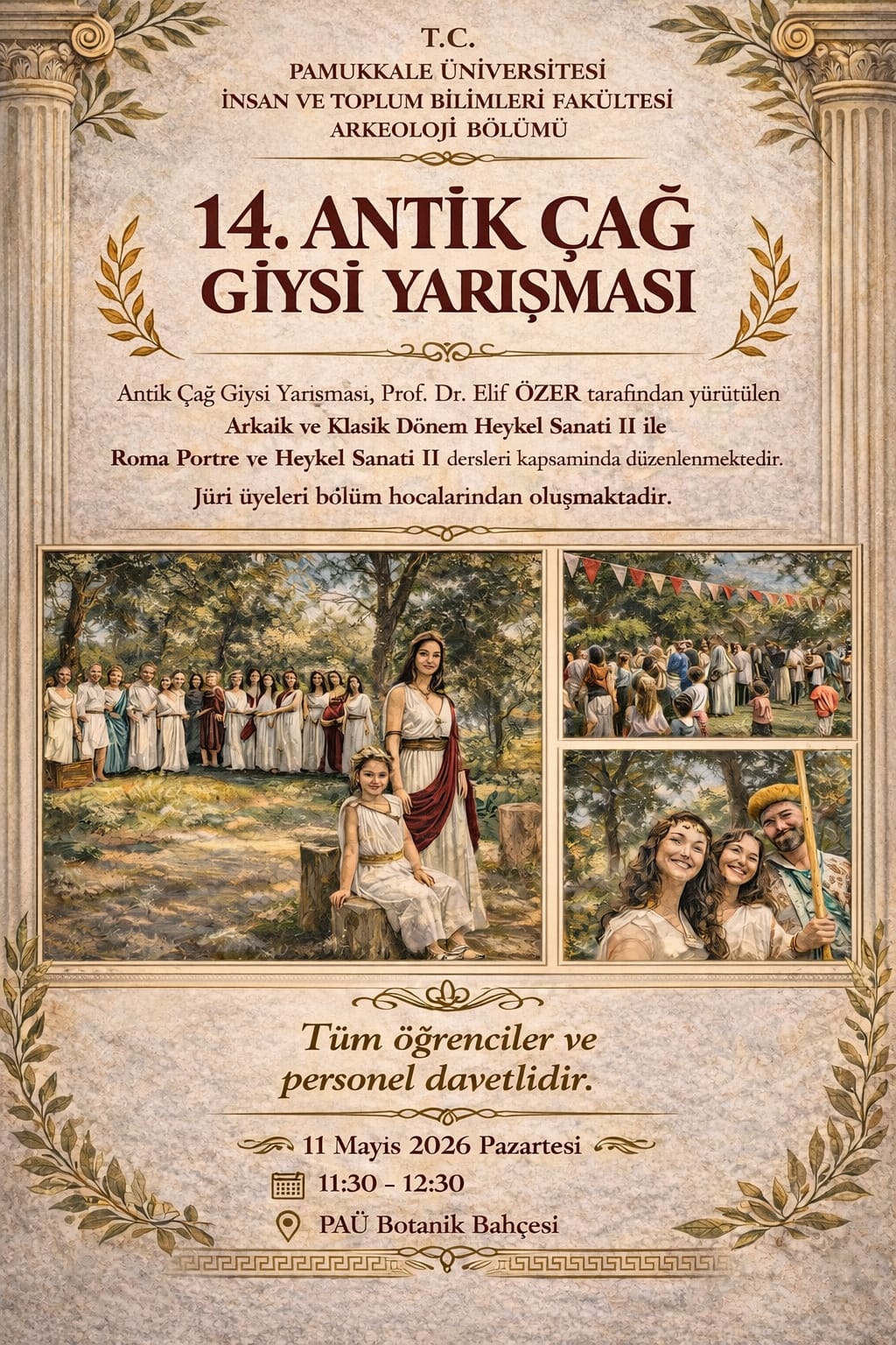 14. ANTİK ÇAĞ GİYSİ YARIŞMASI