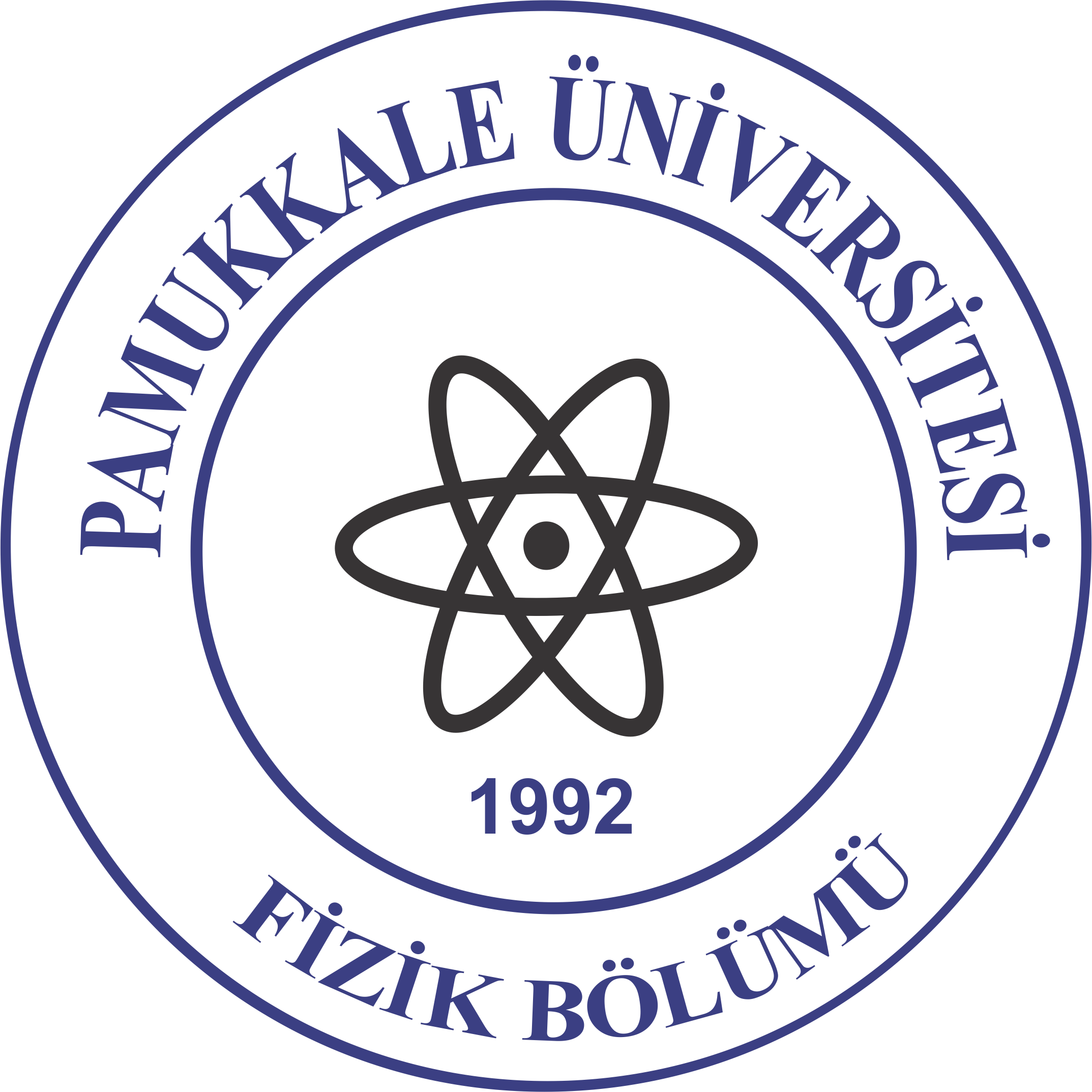 Pamukkale Üniversitesi Fizik Bölümü Logosu